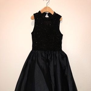 Pippa & Julie by Pastourelle Velvet&Taffeta Dress